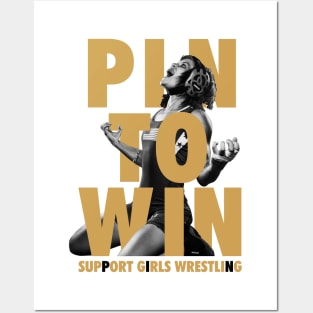 Pin to win Posters and Art